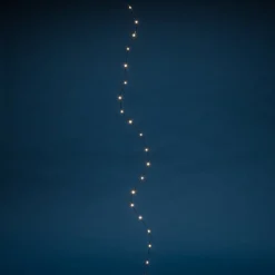 RETIF Guirlande 240 Microleds Blanc Chaud Sur Cable Vert L 12M New