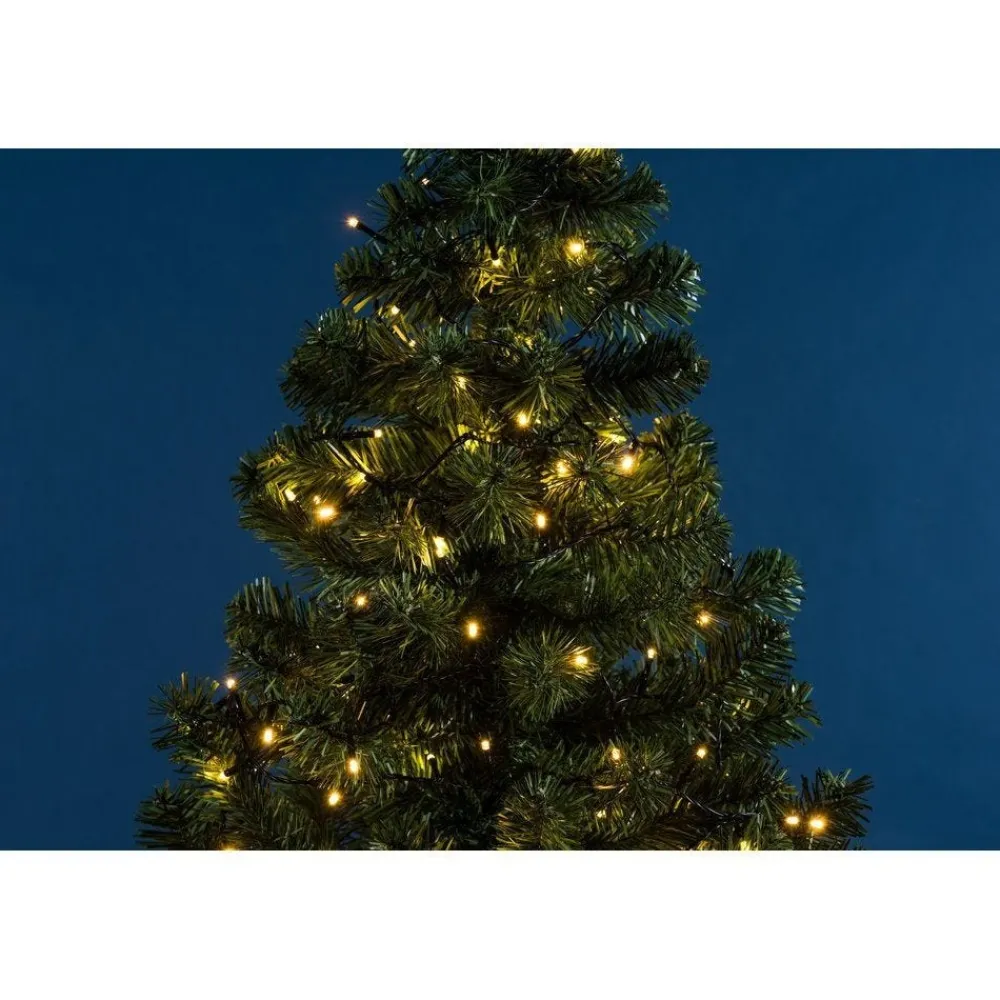 RETIF Guirlande Avec Enceinte 96 Leds Blanc Chaud L 8 M Cheap