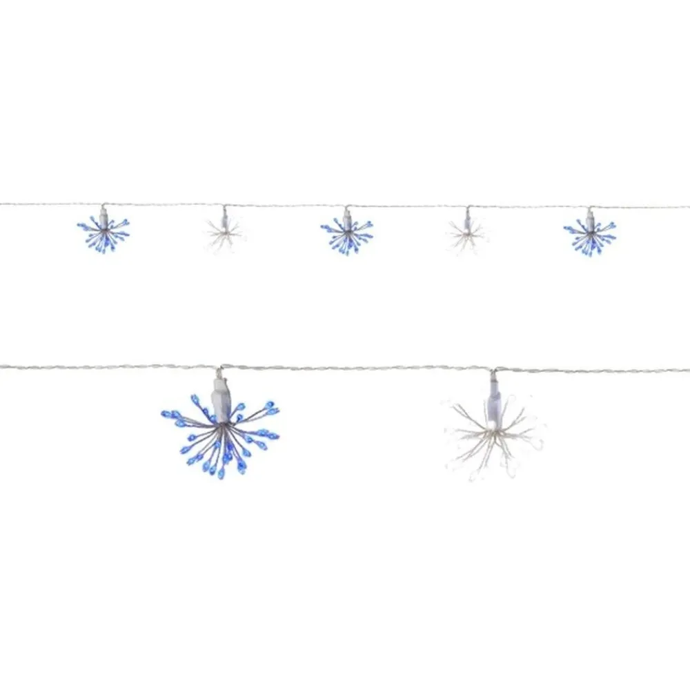 RETIF Guirlande Bouquets Super Brillant Micro Led Blanc Pur & Bleu - 3M Shop