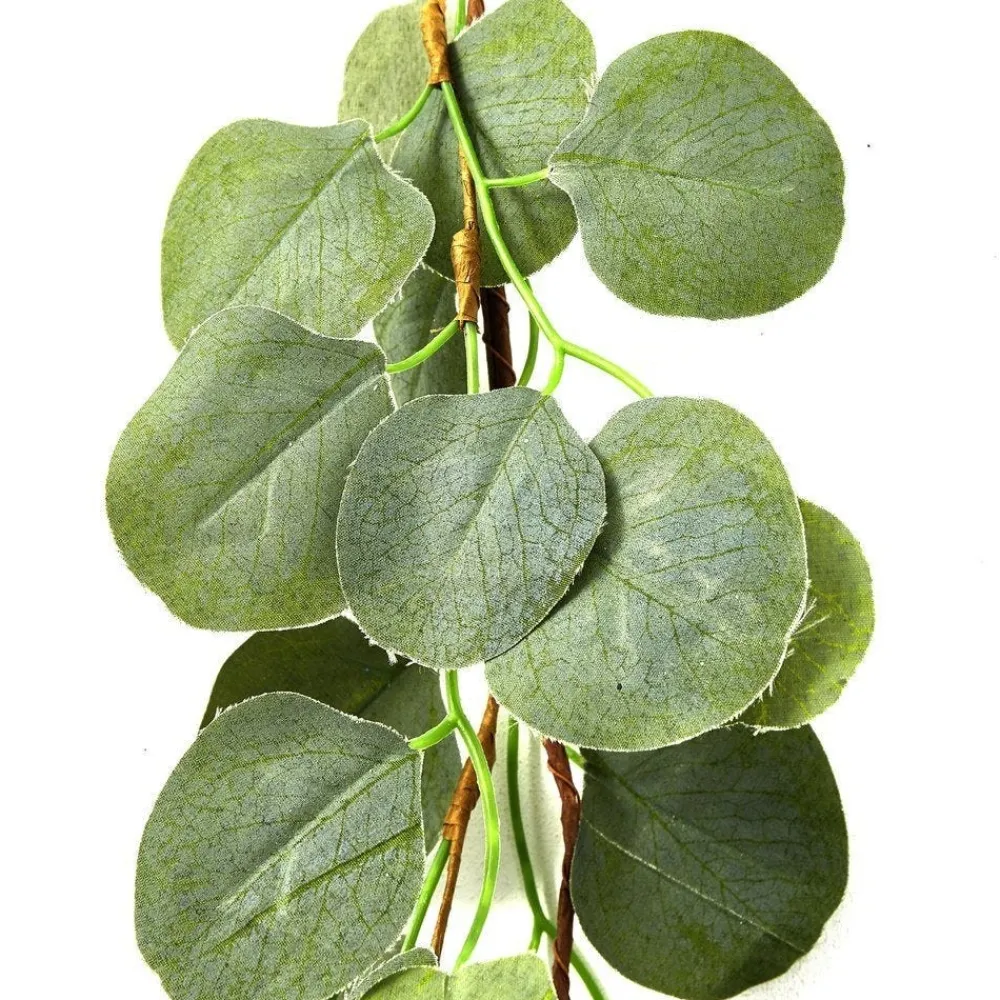 RETIF Guirlande De Feuilles D'Eucalyptus Vertes L 120 Cm New