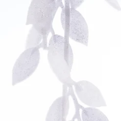 RETIF Guirlande De Feuilles Ouate Blanc Glitter L.165 Cm Shop