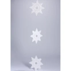 RETIF Guirlande De Flocons Blancs Glitter 190Cm Clearance