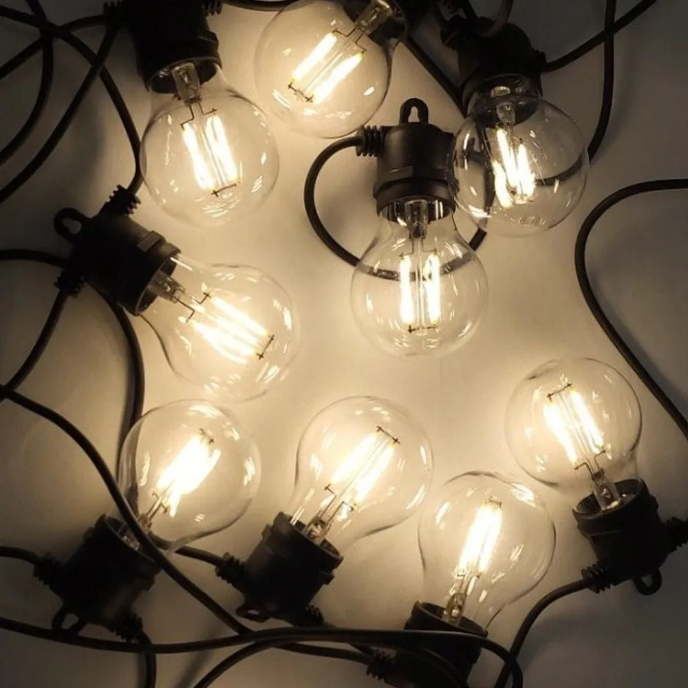 RETIF Guirlande Electrique Solaire 10 Led Blanc Chaud 8,10 Metres Connectable Best Sale