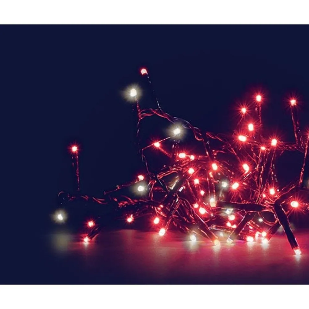 RETIF Guirlande Flicker Light® Led Compact Rouge - 9M New
