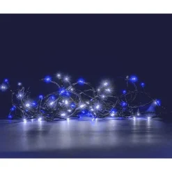 RETIF Guirlande Flicker Light® Led Blanc Pur & Bleu - 16M Sale