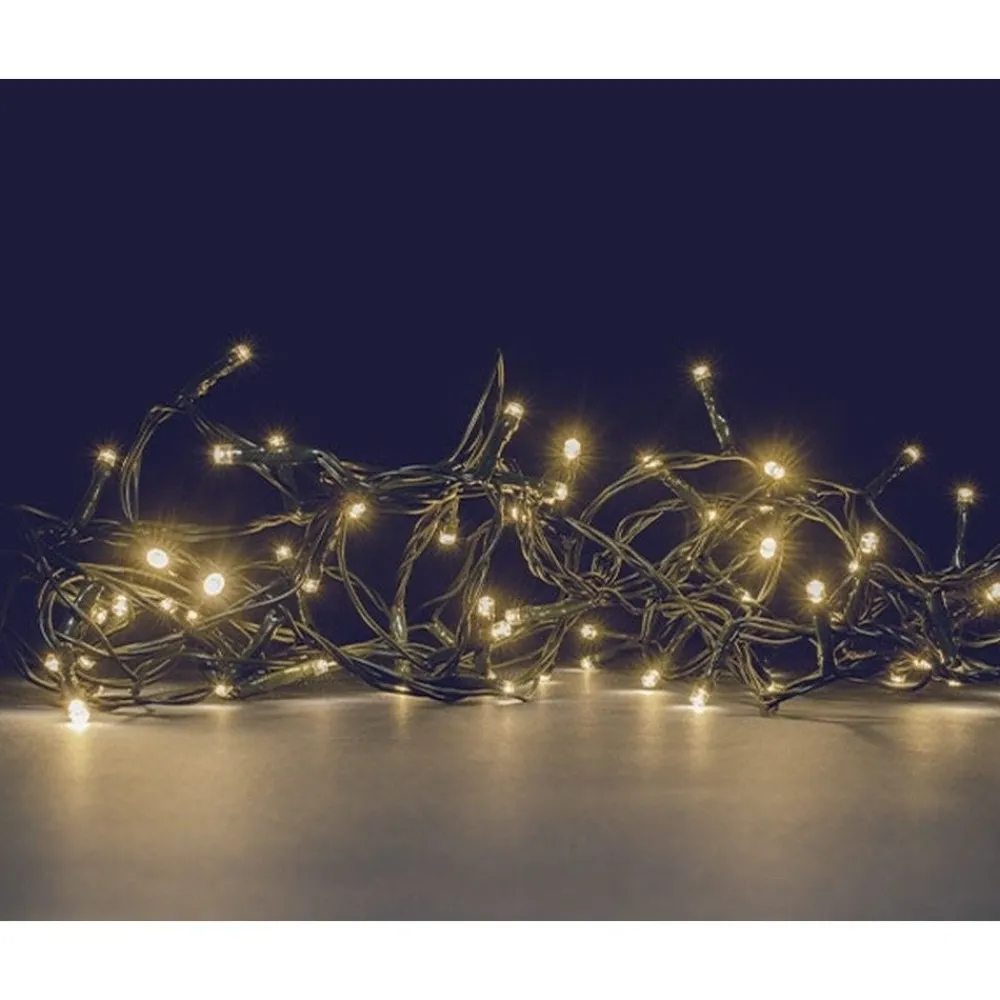 RETIF Guirlande Led Blanc Chaud Solaire - 40M Clearance