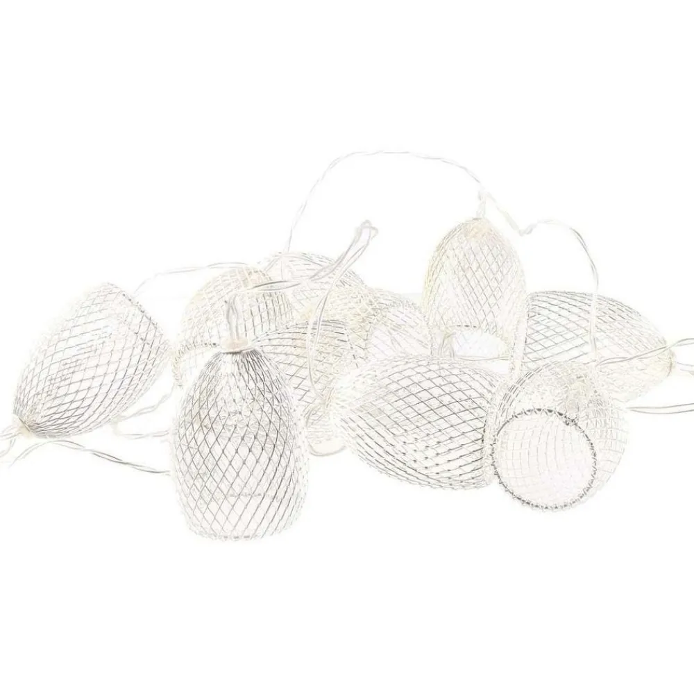 RETIF Guirlande Lumineuse 10 Cages Argentees Best