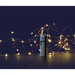 RETIF Guirlande Micro Led Blanc Chaud Sur Batterie - 10M Fashion