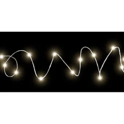 RETIF Guirlande Microled Light 100 Super Brillantes Micro Leds Blanc Chaud 10 M New