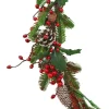RETIF Guirlande Sapin Avec Baies Et Pommes De Pin L.120Cm Discount