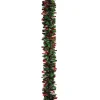 RETIF Guirlande Sapin Noeuds Or Et Rouge O25 X L.290Cm Flash Sale
