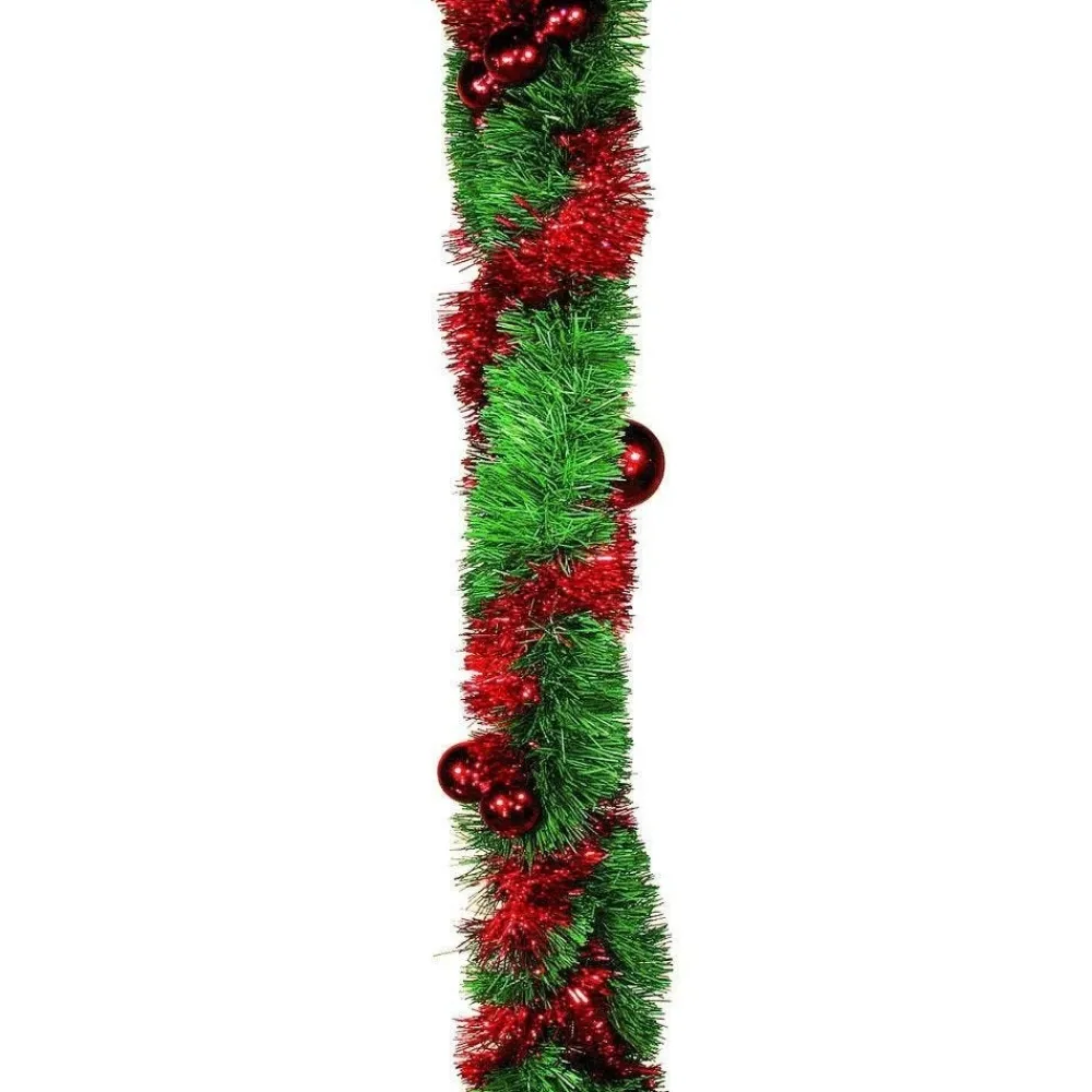 RETIF Guirlande Verte Et Rouge Avec Boules 10 X 270 Cm Online