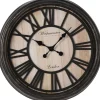 RETIF Horloge Murale Chiffres Romain En Bois O50Cm Shop