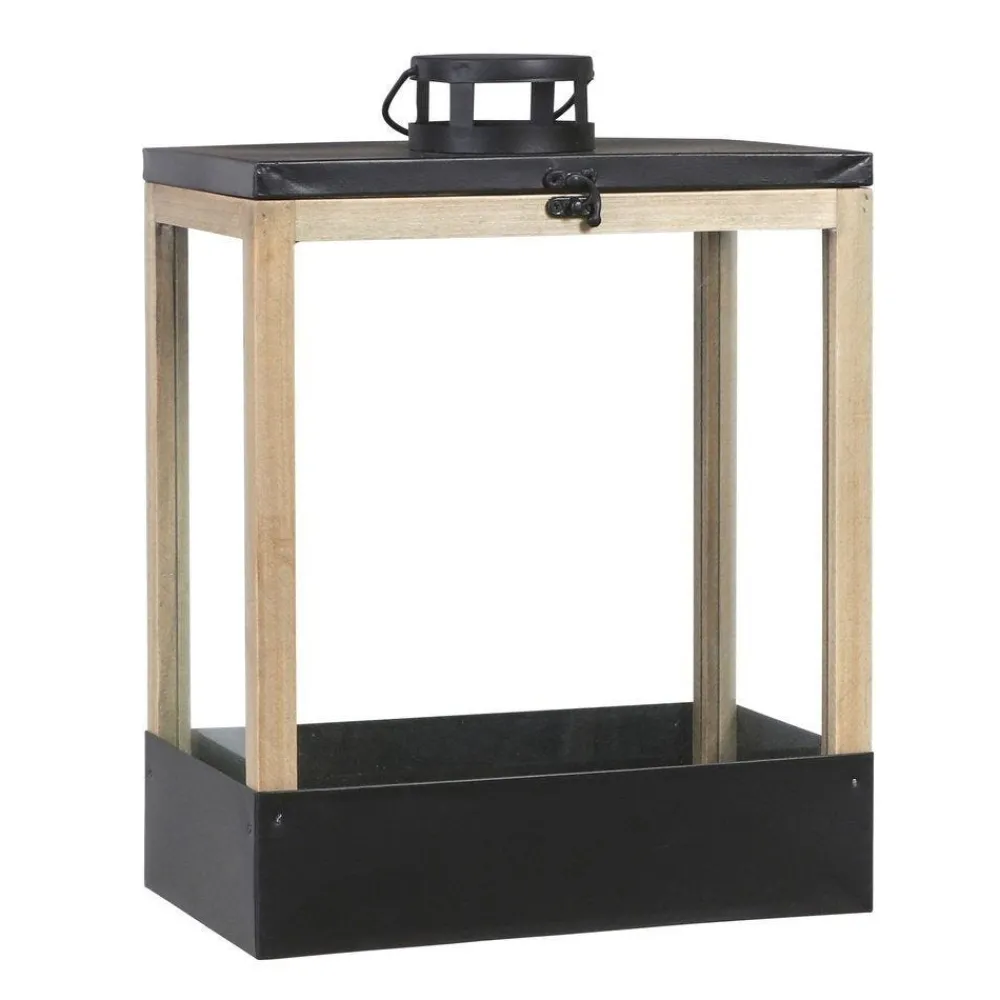 RETIF Lanterne Serre Noir L28 X P17 X H37,5Cm Best