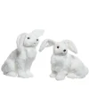 RETIF Lievre Des Neiges Blanc - L 17 X P 30 X H 30 Ou L 18 X P 27 X H 27 Cm Best Sale