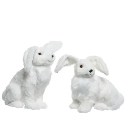RETIF Lievre Des Neiges Blanc - L 24 X P 13 X H 20 Ou L 25 X P 13 X H 20 Cm Best Sale