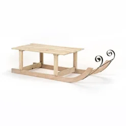 RETIF Luge Bois Naturel 70X26X18Cm New