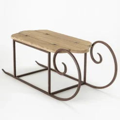 RETIF Luge Mdf Et Metal L 90 X P 34,5 X H 32 Cm Flash Sale