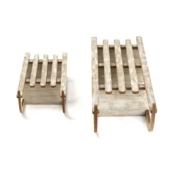 RETIF Luges Etageres L 48 X P 20 X H 12,5 + L 80 X P 25 X H 17,5 Cm - Par 2 Best Sale