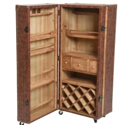RETIF Malle Bar A Roulettes 49 X 53 X 125Cm Flash Sale