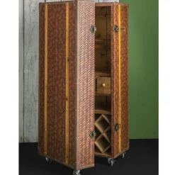 RETIF Malle Bar A Roulettes 49 X 53 X 125Cm Flash Sale