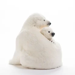 RETIF Maman Ours Et Son Petit L 40 X P 35 X H 38 Cm Discount