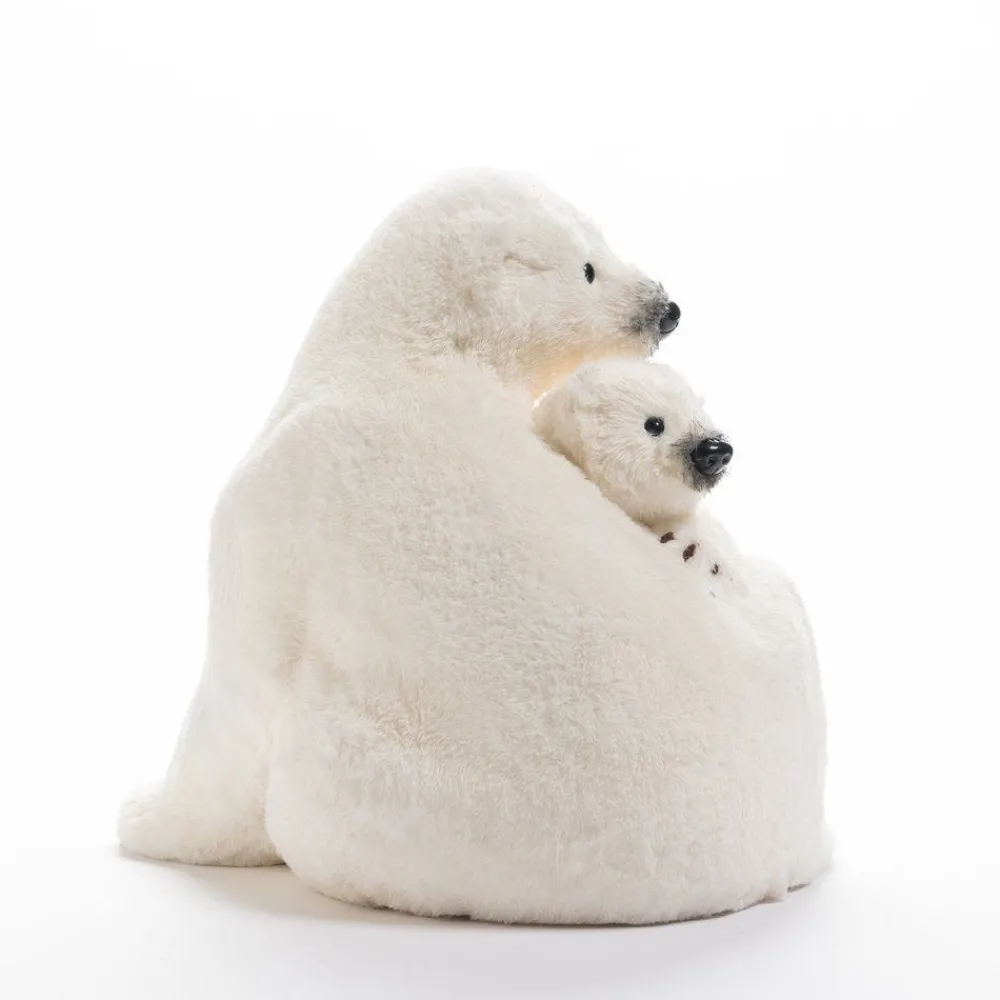 RETIF Maman Ours Et Son Petit L 40 X P 35 X H 38 Cm Discount