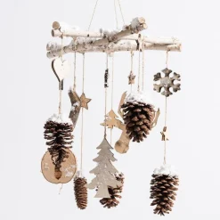 RETIF Mobile Bois Enneige O 39 X H 55 Cm Avec Divers Decors Online