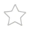 RETIF Motif Etoile Blanc 2D - 20Cm Fashion