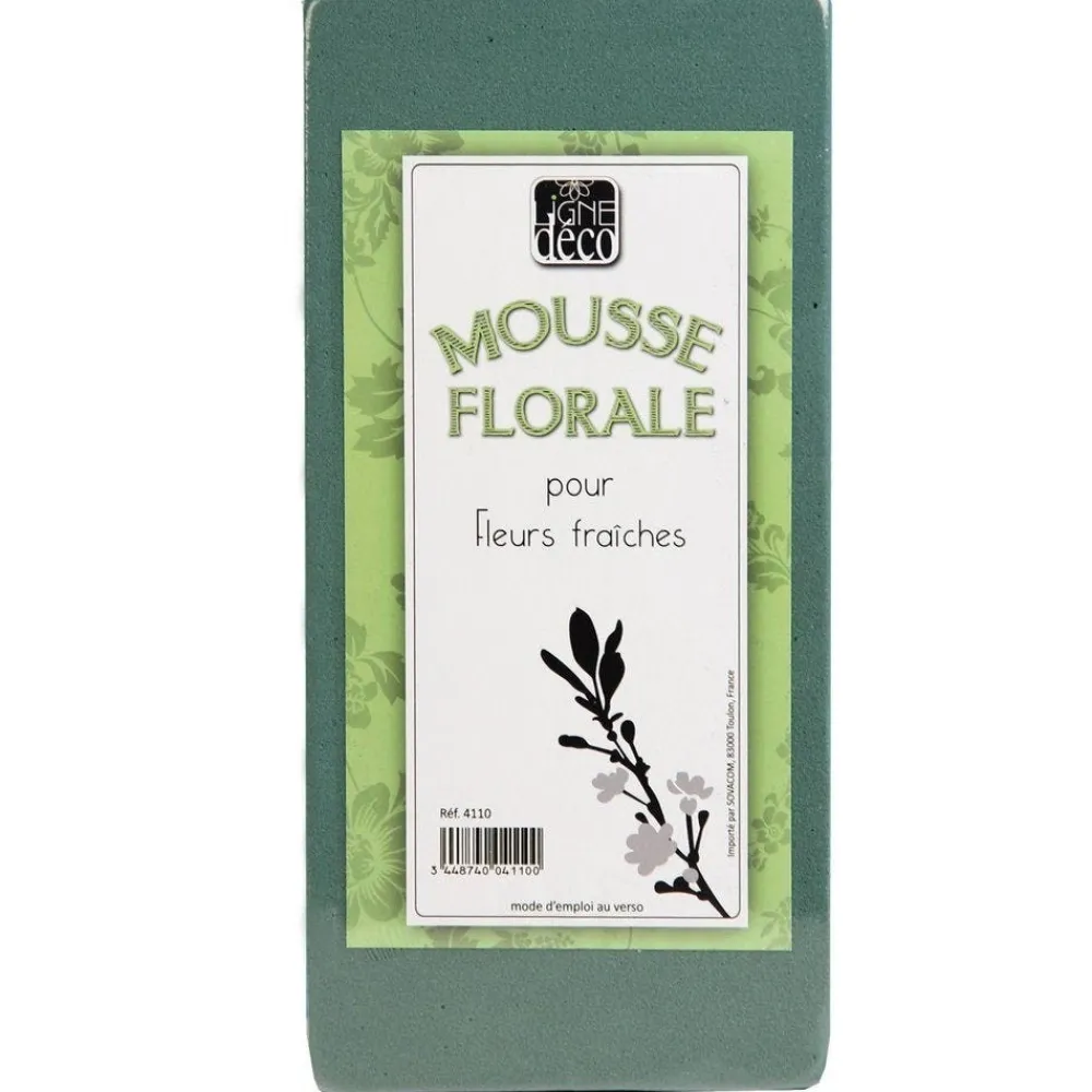 RETIF Mousse Verte Pour Piquer Des Fleurs Artificielles Ou Sechees L11Cm Best Sale