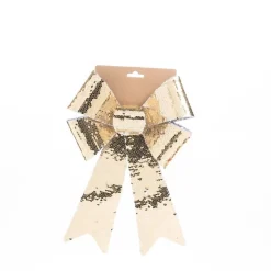 RETIF Noeud Sequins Reversibles Or/Blanc L 23 X H 35 Cm Sale