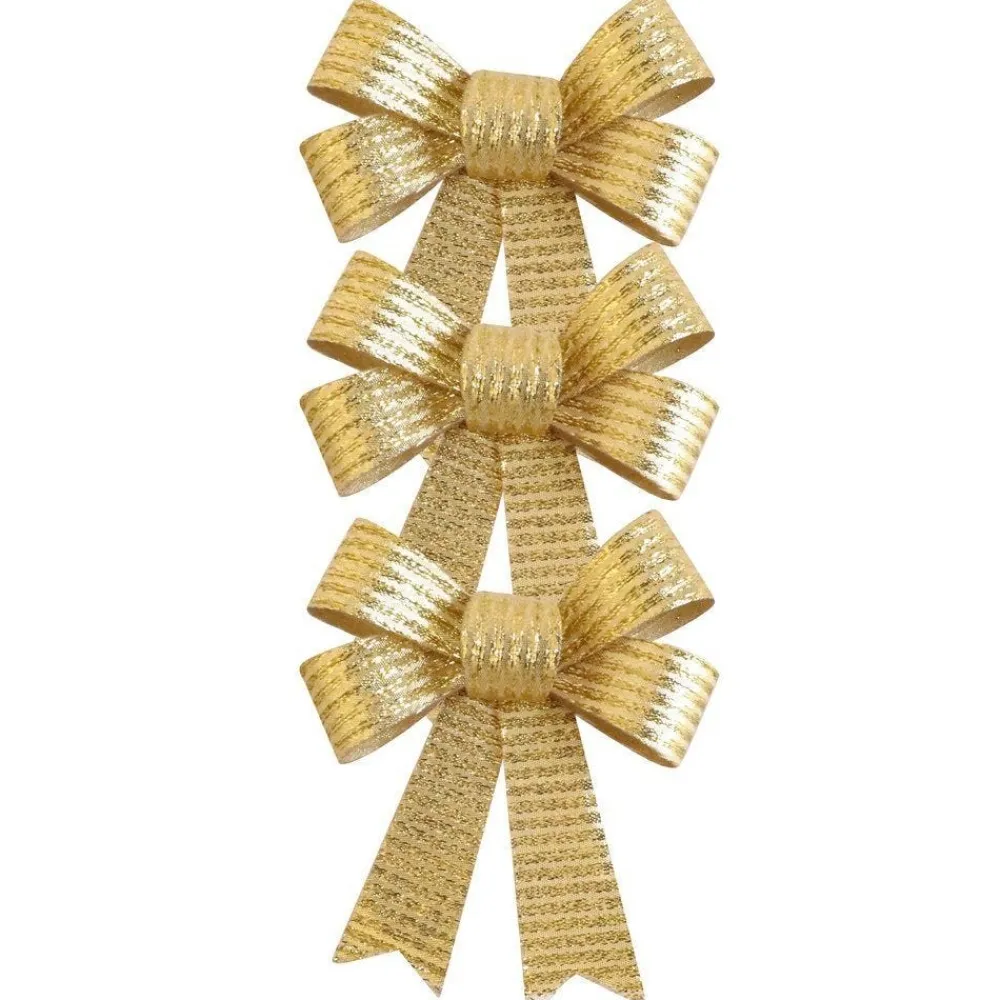 RETIF Noeuds Or 10X12,7Cm - Par 3 Clearance