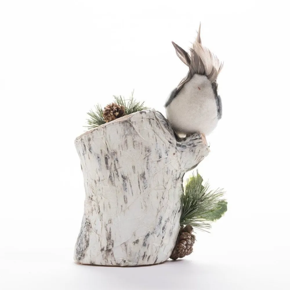 RETIF Oiseaux Sur Souche L 16 X P 12 X H 23 Cm Flash Sale
