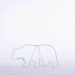 RETIF Ours Neonflex L 76 X H 40 Cm -260 Leds Blanc Froid Best