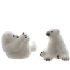 RETIF Ours Polaire Blanc Givre 16X22X17 - 20X20X18Cm - 2 Modeles Possibles Best