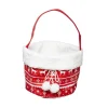 RETIF Panier De Noel Rouge Avec Pompons H34Cm Sale