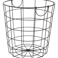 RETIF Panier Filaire Rond En Metal Noir O39,5 X H39,5Cm Shop