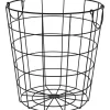 RETIF Panier Filaire Rond En Metal Noir O33,5 X H34,5Cm Sale