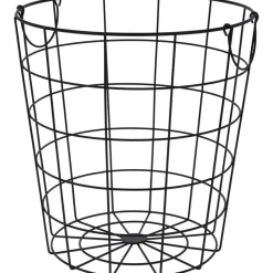 RETIF Panier Filaire Rond En Metal Noir O33,5 X H34,5Cm Sale