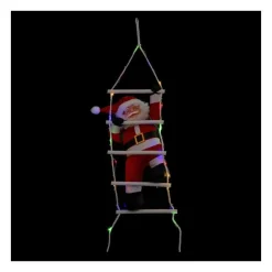 RETIF Pere Noel Grimpeur Sur Echelle Lumineuse A Led Couleurs Changeantes H70Cm Cheap