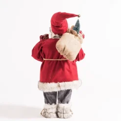 RETIF Pere Noel Rouge Avec Hotte Et Cadeau H 82 Cm Cheap