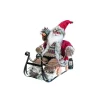 RETIF Pere Noel Rouge Sur Traineau L40 X P25 X H33Cm Fashion