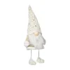 RETIF Pere Noel Scandinave Blanc Et Dore H40Cm Shop
