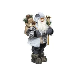 RETIF Pere Noel Traditionnel Skieur H45Cm Best