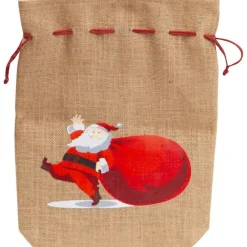 RETIF Pochon Jute Pre-Noel Avec Cordon - 28.75X6X38 Cm - Par 160 Flash Sale