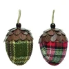 RETIF Pomme De Pin Tartan 6,5X10,5Cm - 2 Coloris Possibles Store