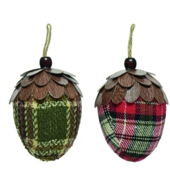RETIF Pomme De Pin Tartan 6,5X10,5Cm - 2 Coloris Possibles Store