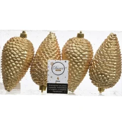 RETIF Pommes De Pin Or 7X12Cm - Par 4 Store