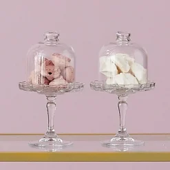 RETIF Presentoir A Gateau Sur Pied Avec Cloche H18,7Cm New