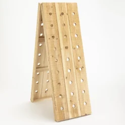 RETIF Presentoir En Bois Pour Bouteilles 66X37,5X110Cm Sale